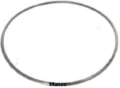 ANELLO FISSAGGIO .SOFFIETTO.OBLO'GOMMA UNI 168X505