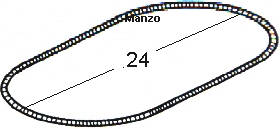ANELLO FISSA6GIO SOFFIETTO OBLO' INOX DM 32 PER 5 A 6KG