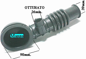 RACCORDO.SCARICO VASCA IN PLASTICA