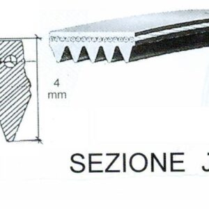 CINGHIA RIGATA PV 1333 J4