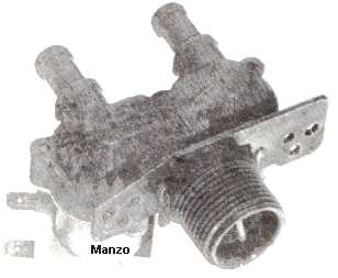 ELETTROVALVOLA 180° 2 VIE. D12 L8