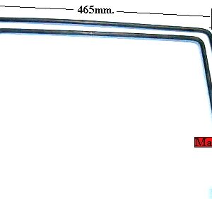 RESISTENZA 2200W LAVASTOVIGLIE 340X465X110
