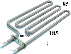 RESISTENZA 1000W DRY 185X85MM