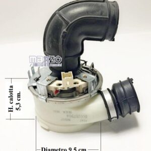 RESISTENZA CON CORPO BIANCO X L/S 1960W D.95