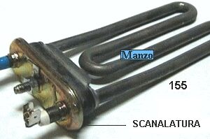 RESISTENZA 1700W C/TERMOF 155MM.C/SCANA