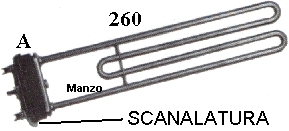 RESISTENZA 1950W VASCA PLASTIC