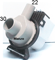 POMPA SCARICO 22/30 MAGN. GRE