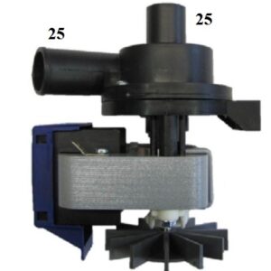 POMPA SCARICO DOMINA 25X25 ORDINARE