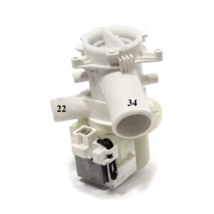 POMPA SCARICO MAGNETICA D.35 E 22 - TUBO DA 35 INCLINATO