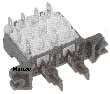 PULSANTIERA 2 TASTI UNI