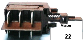 INTERRUTTORE 6 C.SPM A1C2110 SZ.SA