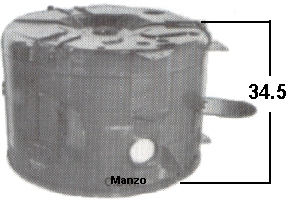 VASCA SMALTATA 863