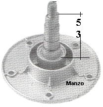 SUPPORTO CESTO C/A L/P 5/F 6203