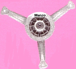 SUPPORTO CESTO COM/MOZZO ORDINARE