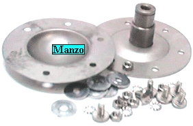 SUPPORTO CESTO ASSE H.32MM.