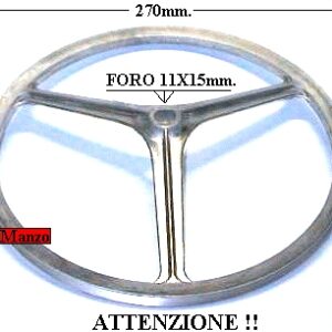 PULEGGIA CESTO FORO 11X15MM. D.27