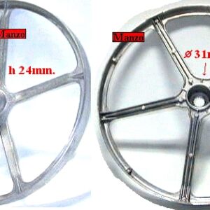 PULEGGIA CESTO X CINGHIA RIGAT D.31 H.24