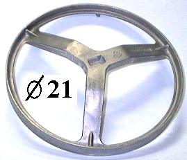 PULEGGIA CESTO X CINGHIA RIGAT D.28