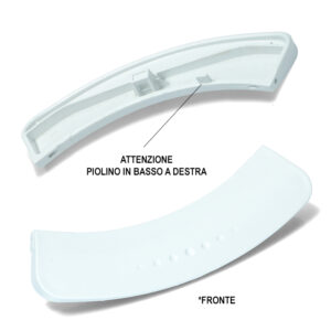 MANIGLIA OBLO' 45X185 GANCIO BASSO DX