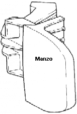MANIGLIA OBLO'907