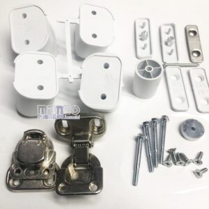 CERNIERE PORTELLONE PER LAV. INCASSO KIT N'2