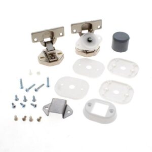 CERNIERE PORTELLONE PER LAV. INCASSO KIT