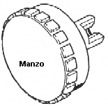 MANOPOLA TIMER "K546"