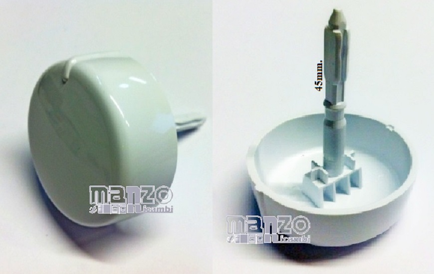 MANOPOLA TIMER ASSE 45MM