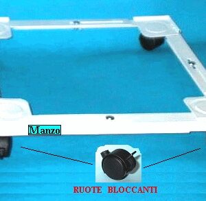 CARRELLO METALLO REG. V.953313