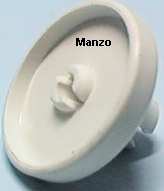 RUOTA CESTO L/S RUOTA+PERNO INF. D.40